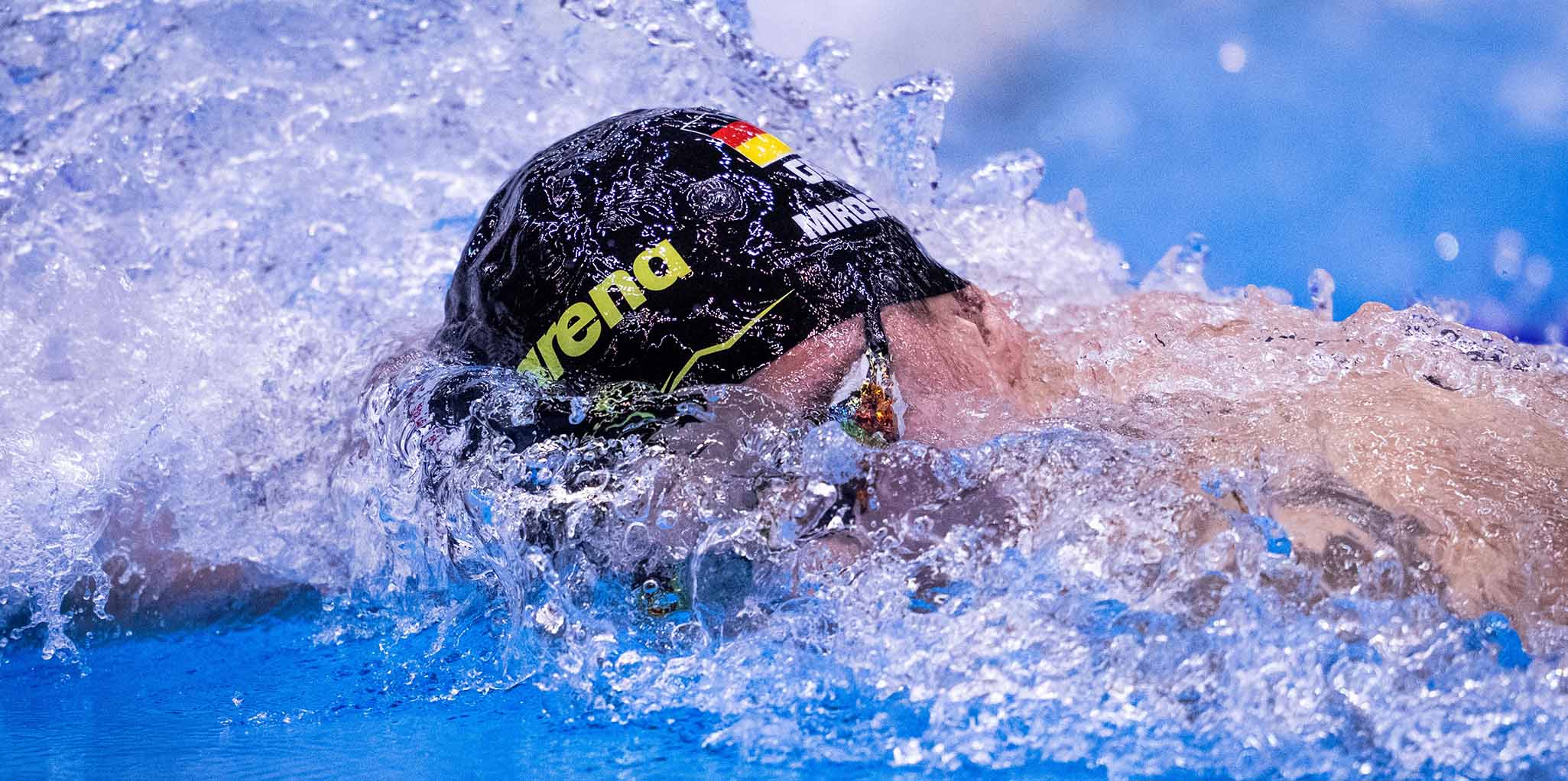 Six German swimmers compete in collegiate championships